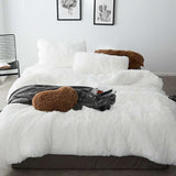 Edredón Fabre Blanco Crema Para Cama Doble 140x190cm - Tendidos y Cubrelechos | Bylmo