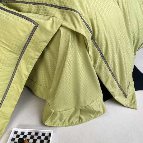 Duvet Unic Verde Pastel Para Cama Doble 140x190cm Acolchado - Tendidos y Cubrelechos | Bylmo
