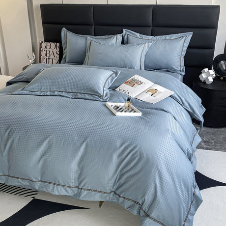 Duvet Unic Azul Claro Para Cama Doble 140x190cm Sin Acolchado - Tendidos y Cubrelechos | Bylmo