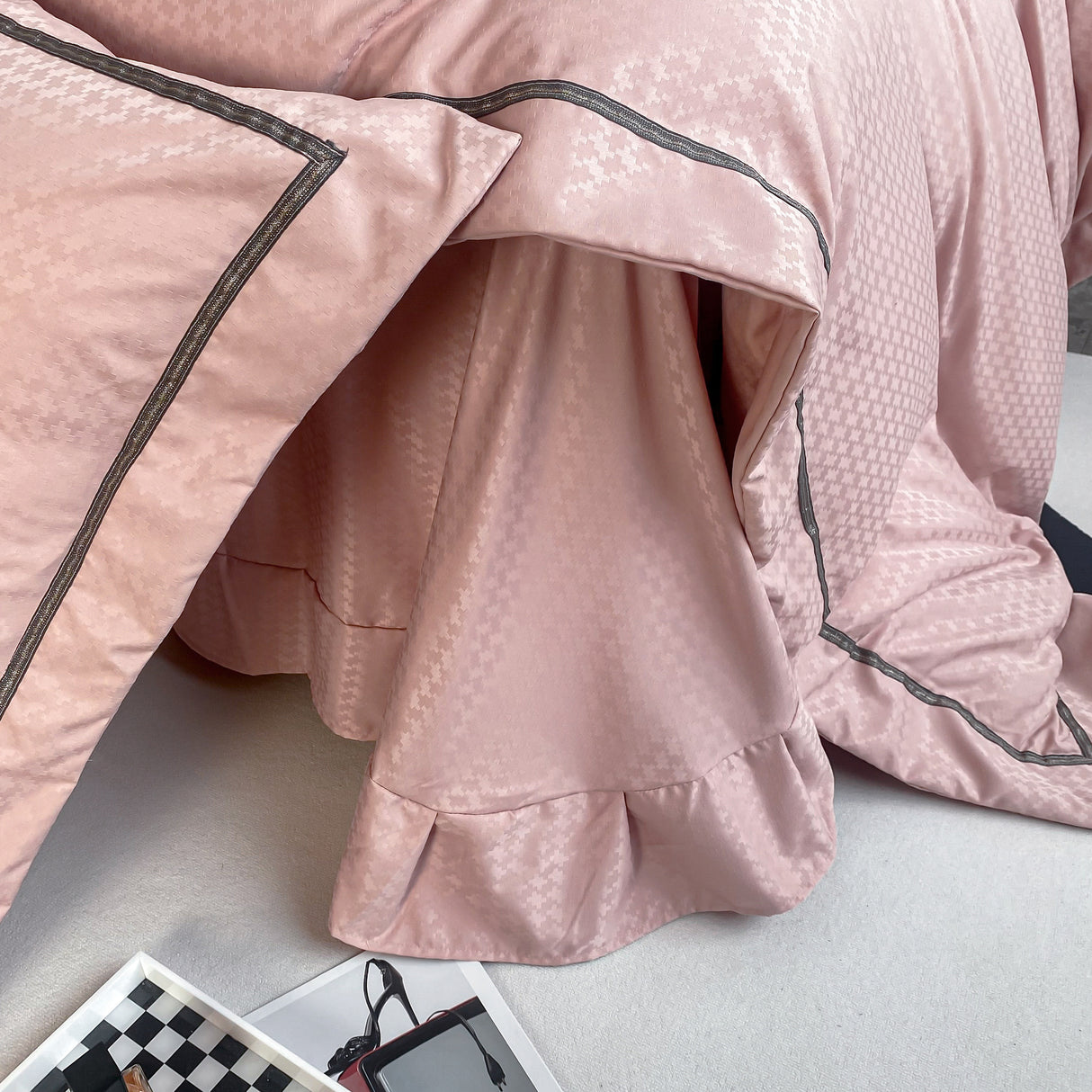 Duvet Unic Rosado Para Cama Doble 140x190cm Sin Acolchado - Tendidos y Cubrelechos | Bylmo
