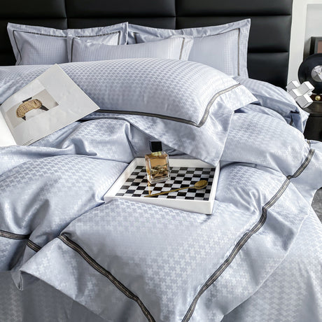 Duvet Unic Azul Celeste Para Cama Doble 140x190cm Sin Acolchado - Tendidos y Cubrelechos | Bylmo