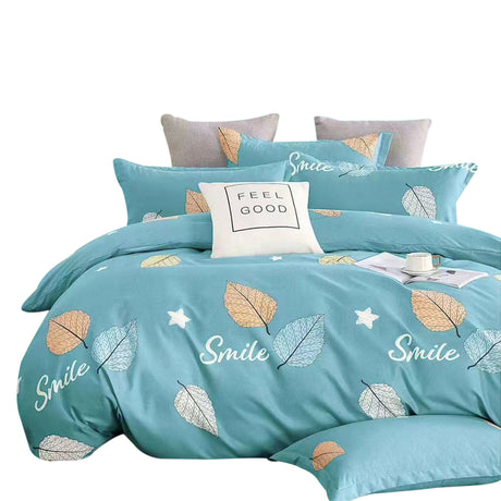 Duvet Leafvet Azul Para Cama Doble 140x190cm Acolchado - Tendidos y Cubrelechos | Bylmo