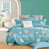 Duvet Leafvet Azul Para Cama Doble 140x190cm Acolchado - Tendidos y Cubrelechos | Bylmo