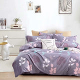 Duvet Leafvet Lila Para Cama Doble 140x190cm Acolchado - Tendidos y Cubrelechos | Bylmo