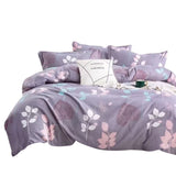 Duvet Leafvet Lila Para Cama Doble 140x190cm Sin Acolchado - Tendidos y Cubrelechos | Bylmo