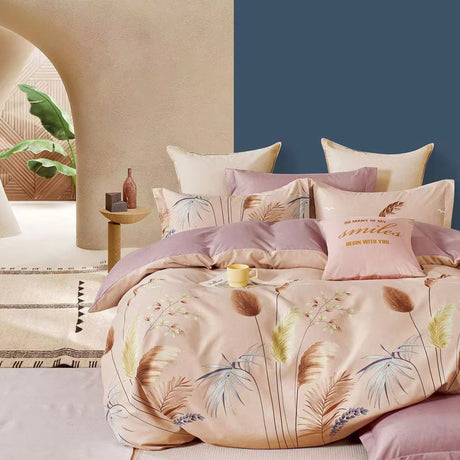 Duvet Floravet Rosado Para Cama Doble 140x190cm Acolchado - Tendidos y Cubrelechos | Bylmo