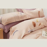 Duvet Floravet Rosado Para Cama Doble 140x190cm Acolchado - Tendidos y Cubrelechos | Bylmo