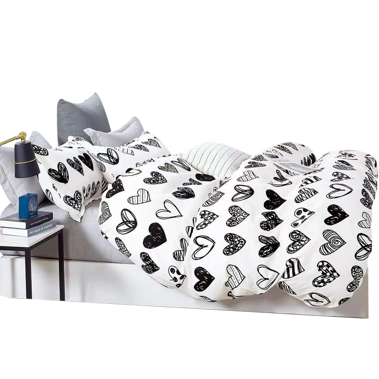 Duvet Hearvet Blanco Para Cama Doble 140x190cm Sin Acolchado - Tendidos y Cubrelechos | Bylmo