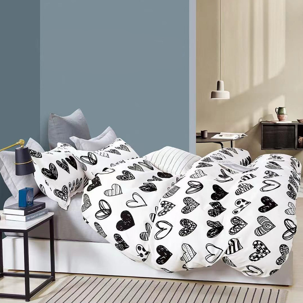 Duvet Hearvet Blanco Para Cama Doble 140x190cm Sin Acolchado - Tendidos y Cubrelechos | Bylmo