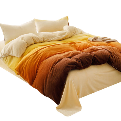 Duvet DiFlan Cafe Para Cama Doble 140x190cm Acolchado - Tendidos y Cubrelechos | Bylmo