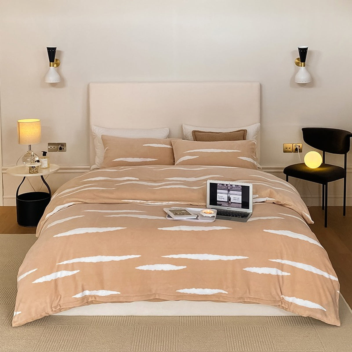Duvet DiOrange palo de rosa Para Cama Doble 140x190cm Sin Acolchado - Tendidos y Cubrelechos | Bylmo