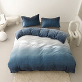 Duvet DiDegra Azul Para Cama Doble 140x190cm Sin Acolchado - Tendidos y Cubrelechos | Bylmo