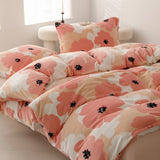 Duvet DIFloral Rosado Para Cama Queen 160x190cm Sin Acolchado - Tendidos y Cubrelechos | Bylmo