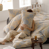 Duvet DIFloral Beige Para Cama Queen 160x190cm Sin Acolchado - Tendidos y Cubrelechos | Bylmo