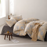 Duvet DIFloral Beige Para Cama Queen 160x190cm Sin Acolchado - Tendidos y Cubrelechos | Bylmo