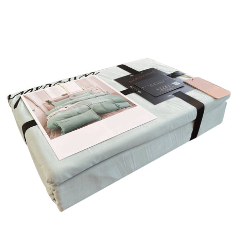 Duvet Sampson Azul Claro Para Cama Doble 140x190cm Acolchado - Tendidos y Cubrelechos | Bylmo