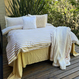 Duvet Bandeau Crema Para Cama Doble 140x190cm Acolchado - Tendidos y Cubrelechos | Bylmo