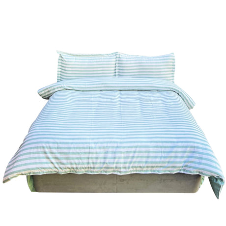 Duvet Bandeau Verde Para Cama Doble 140x190cm Sin Acolchado - Tendidos y Cubrelechos | Bylmo