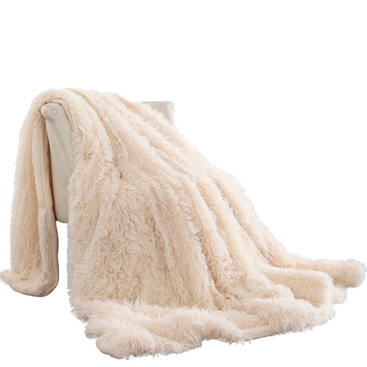Cobija Ovejera Sheepard Crema 130x160 Muy Suave - Cobijas | Bylmo
