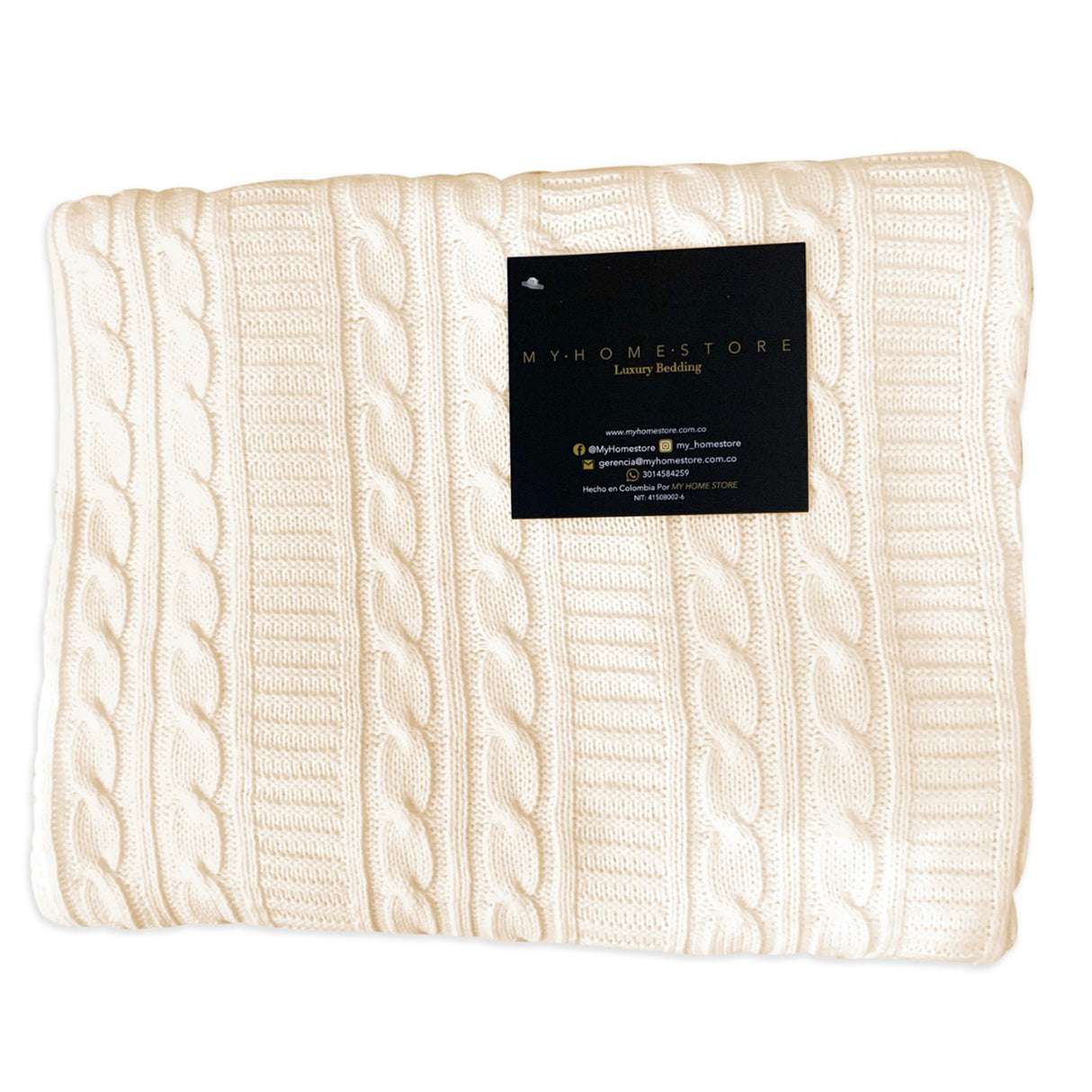Cobija Trows Crema 130x170 Muy Suave - Cobijas | Bylmo