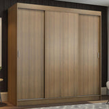 Closet Reno Marron 180x205cm sin Espejo y con cuatro Cajones - Closets | Bylmo