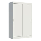 Closet Tokio Blanco 109x218cm sin Espejo y con Tres Cajones - Closets | Bylmo