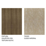 Combo Comedor y Sillas Tainá Marron 104x78cm de 2 Puestos - Comedores | Bylmo