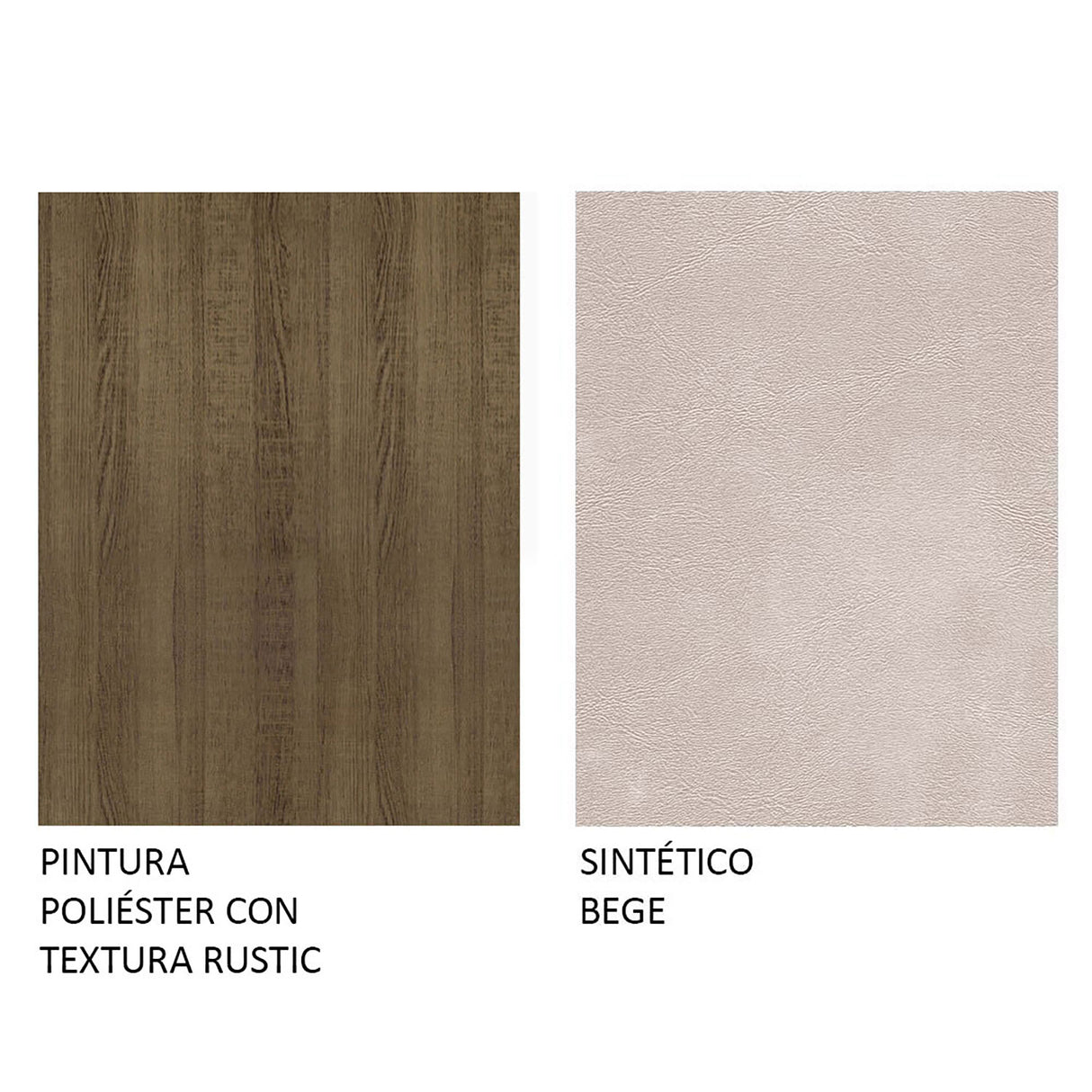 Combo Comedor y Sillas Luana Marron 104x78cm de 4 Puestos - Comedores | Bylmo
