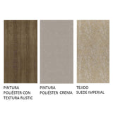 Combo Comedor y Sillas Britney Marron 160x79cm de 6 Puestos - Comedores | Bylmo