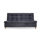 Sofacama Bieri Gris 180x95cm de Tres Puestos Reclinable - Sofas y Poltronas | Bylmo