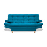 Sofacama Brunner Turquesa 185x90cm de Tres Puestos Reclinable - Sofas y Poltronas | Bylmo