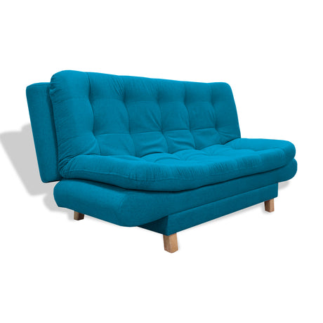 Sofacama Lehmann Turquesa 175x90cm de Tres Puestos Reclinable - Sofas y Poltronas | Bylmo