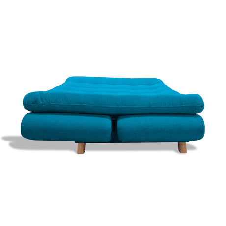 Sofacama Lehmann Turquesa 175x90cm de Tres Puestos Reclinable - Sofas y Poltronas | Bylmo