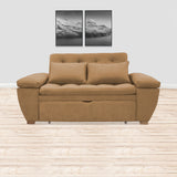 Sofacama Tobler Camel 180x95cm de Dos Puestos Reclinable - Sofas y Poltronas | Bylmo