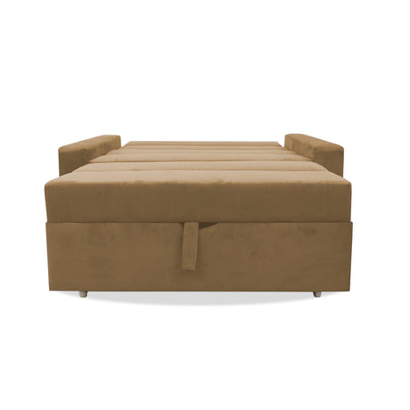 Sofacama Vogel Camel 150x94cm de Dos Puestos Reclinable - Sofas y Poltronas | Bylmo