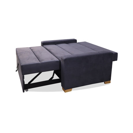 Sofacama Vogel Gris 150x94cm de Dos Puestos Reclinable - Sofas y Poltronas | Bylmo