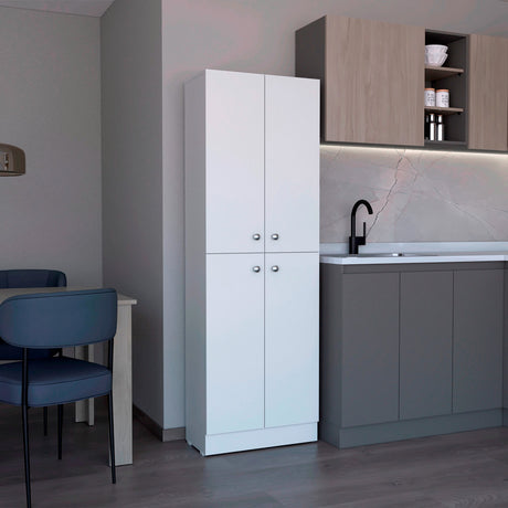 Alacena Lynch Blanco 60x180.6cm de Piso - Alacenas y Muebles Microondas | Bylmo