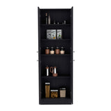 Alacena Lynch Wengue 60x180.6cm de Piso - Alacenas y Muebles Microondas | Bylmo
