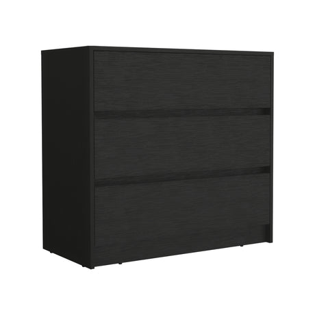 Cajonera Austin Wengue 85x80cm con Tres Cajones - Cajoneras y Comodas | Bylmo