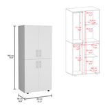 Closet Hazel Blanco 80x180cm Sin Cajones - Closets | Bylmo