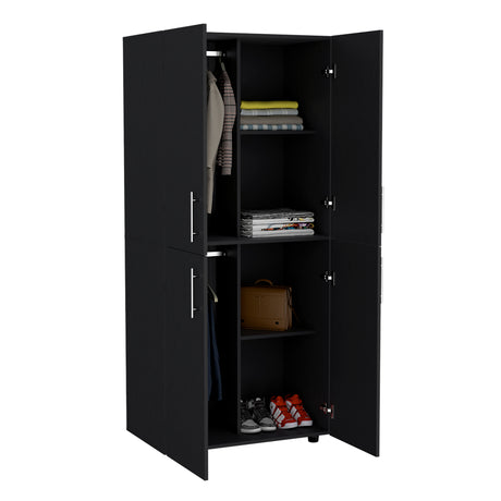 Closet Hazel Wengue 80x180cm Sin Cajones - Closets | Bylmo