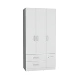 Closet Sebree Blanco 90x180.6cm con Dos Cajones - Closets | Bylmo