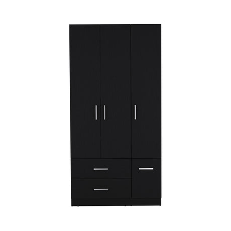 Closet Sebree Wengue 90x180.6cm con Dos Cajones - Closets | Bylmo