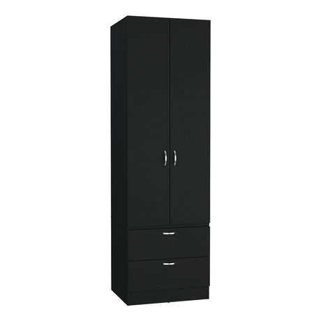 Closet Vicco Wengue 59.2x195cm con Dos Cajones - Closets | Bylmo