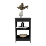 Mesa Auxiliar Taylor Wengue 40x60.6cm Rectangular con Patas - Mesas Auxiliares | Bylmo