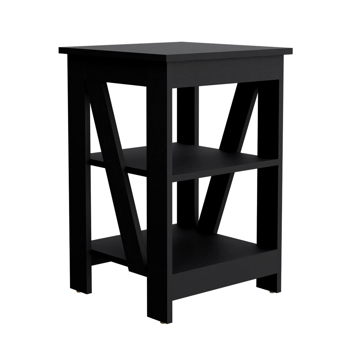 Mesa Auxiliar Taylor Wengue 40x60.6cm Rectangular con Patas - Mesas Auxiliares | Bylmo