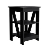 Mesa Auxiliar Taylor Wengue 40x60.6cm Rectangular con Patas - Mesas Auxiliares | Bylmo