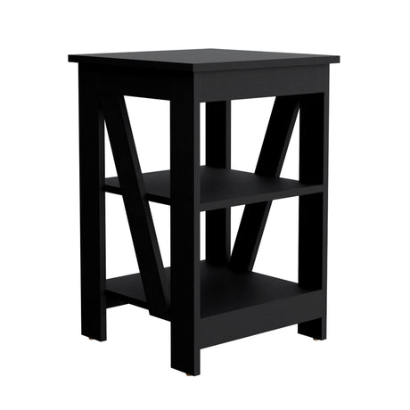 Mesa Auxiliar Taylor Wengue 40x60.6cm Rectangular con Patas - Mesas Auxiliares | Bylmo