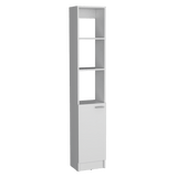 Armario de Baño Parks Blanco 33.1x180.6cm de Piso con Tres Entrepaños - Muebles para Baño | Bylmo
