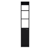 Armario de Baño Parks Wengue 33.1x180.6cm de Piso con Tres Entrepaños - Muebles para Baño | Bylmo